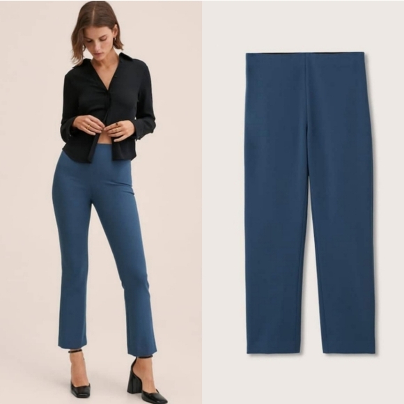 Mango Pants - MANGO Crop pants
